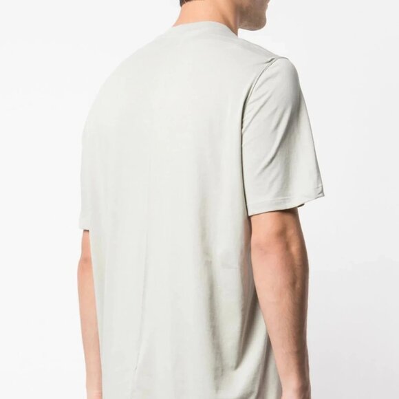 Rick Owens: Runway Aluminum Loose Rod Oyster Level T Shirt SS19 Babel - Picture 15 of 16